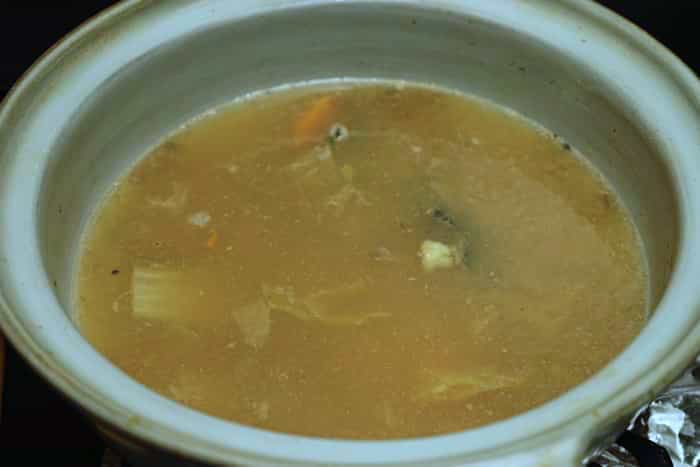 雑炊前