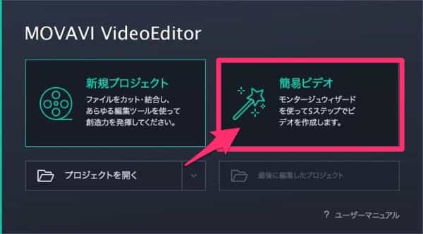 簡易ビデオ